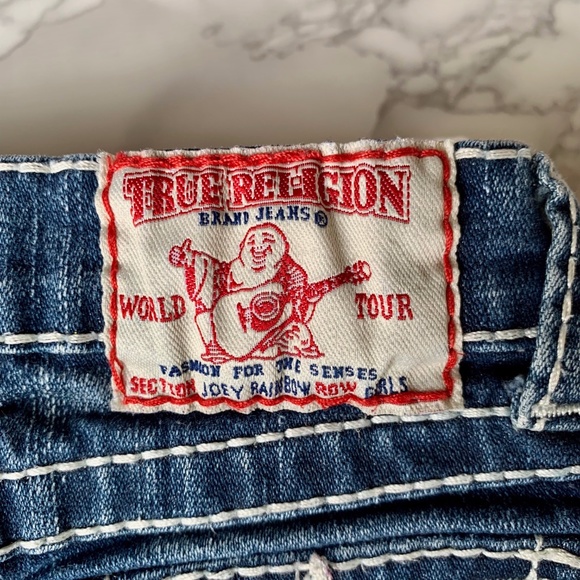 True Religion RARE Kids Flare Jeans SIZE 4 - Picture 10 of 13